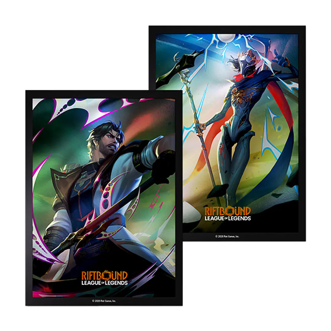 Riftbound League of Legends: Vendetta Art Sleeves - Jayce Vs Viktor