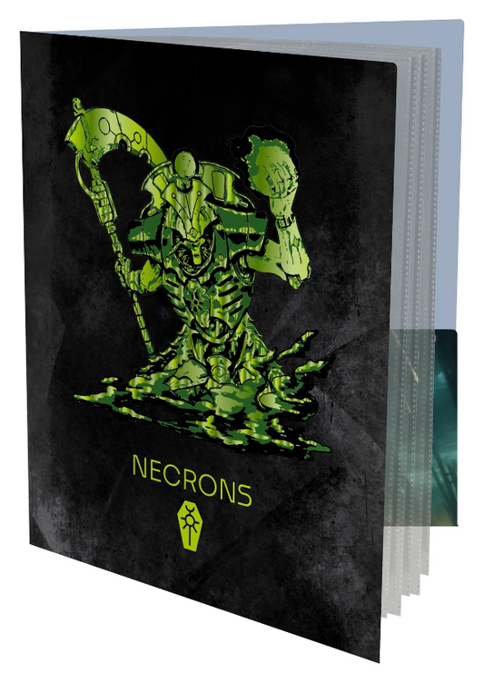 Warhammer 40K: Necron Codex Aligned Datasheet & Index Card Folio