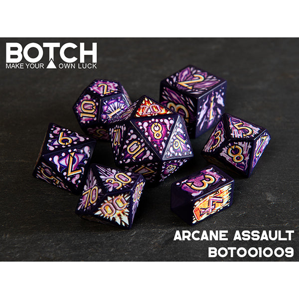 7-Die Set Botch Dice: Arcane Assault