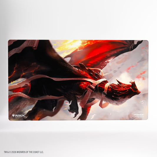 Magic: The Gathering | Secrets Of Strixhaven Shiny Playmat - Lorehold, The Historian