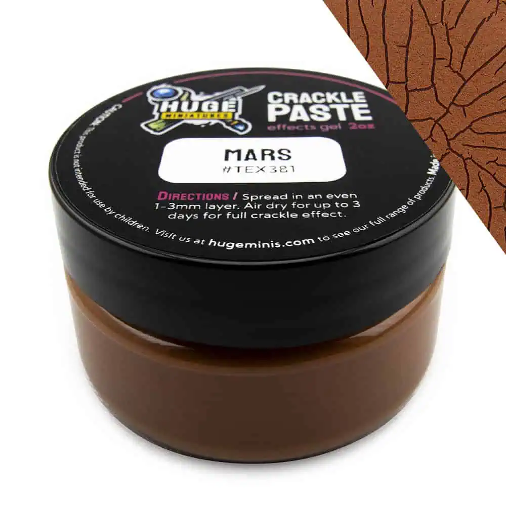 Huge Miniatures - Mars Crackle Paste