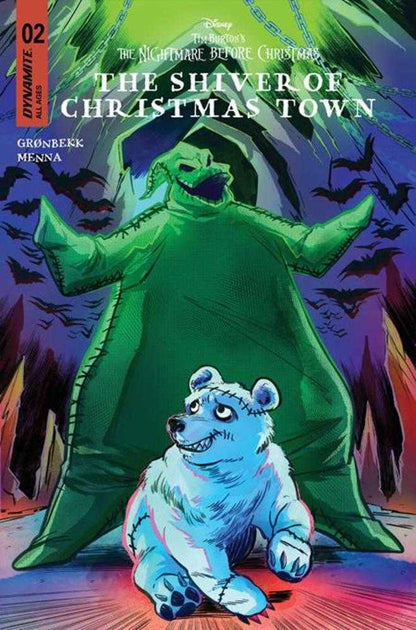 Tim Burtons The Nightmare Before Christmas The Shiver Of Christmas Town Cover B Series Bundle #1