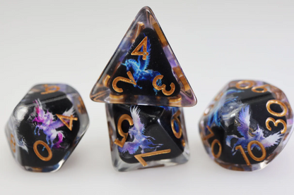 Foam Brain - DARK PEGASUS RPG DICE SET