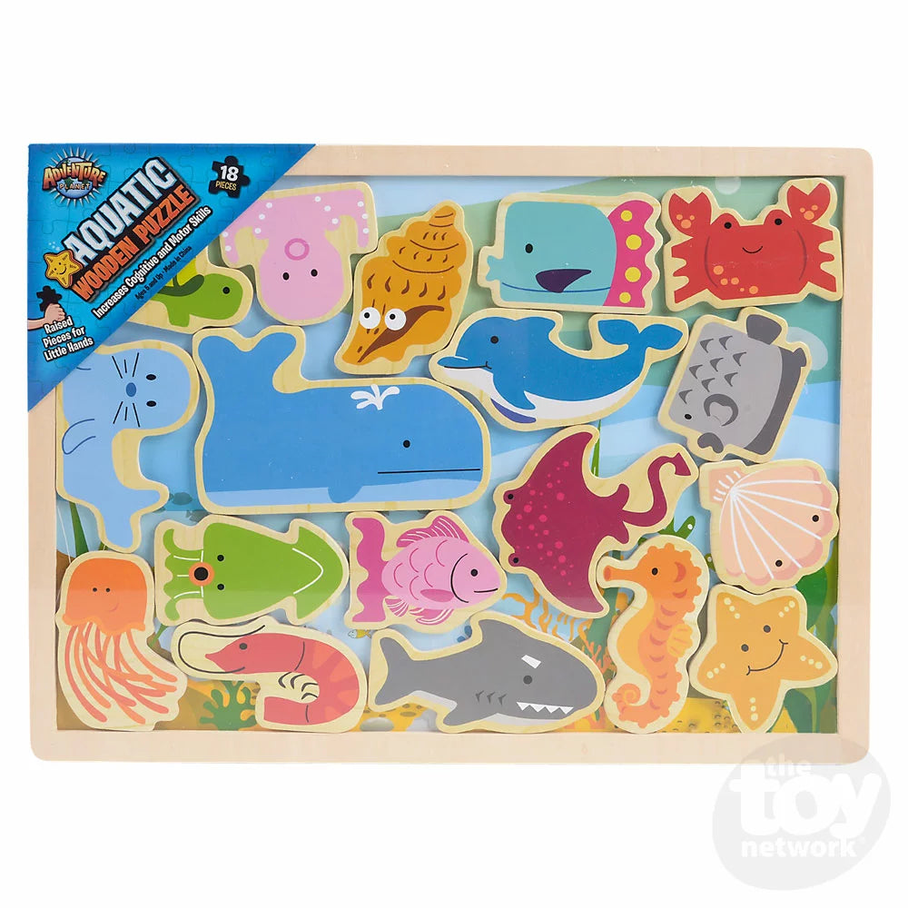 Aquatic Wooden Puzzle