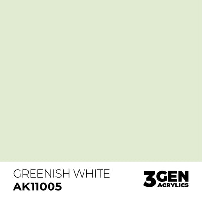AK Interactive 3G Acrylic Paint: Greenish White