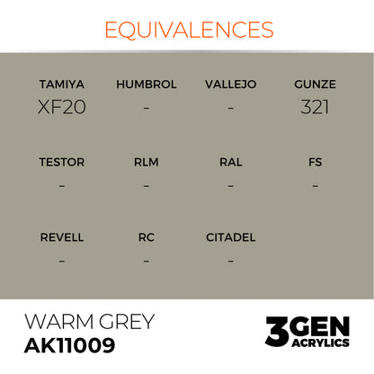 AK Interactive 3G Acrylic Paint: Warm Grey
