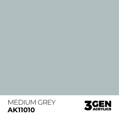 AK Interactive 3G Acrylic Paint: Medium Grey