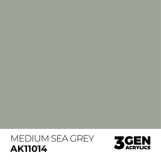 AK Interactive 3G Acrylic Paint: Medium Sea Grey
