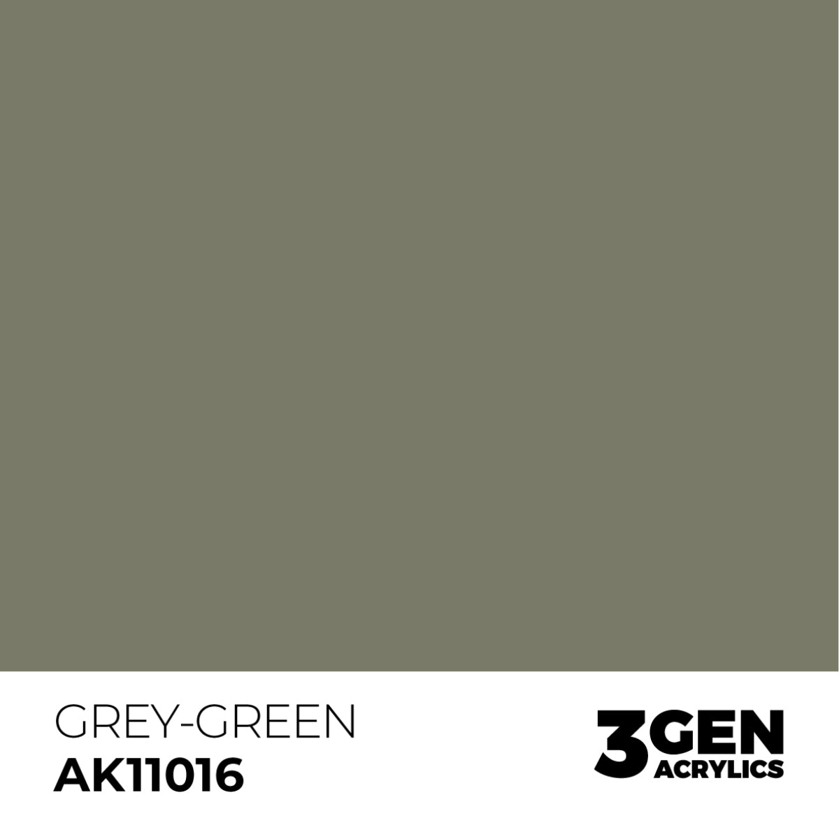 AK Interactive 3G Acrylic Paint: Grey-Green