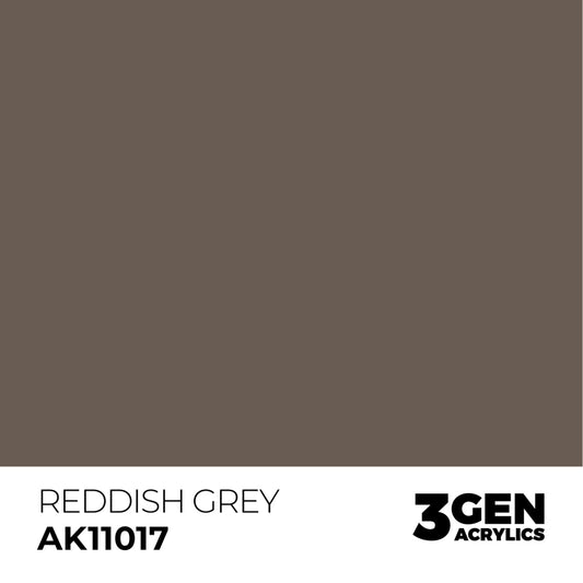 AK Interactive 3G Acrylic Paint: Reddish Grey