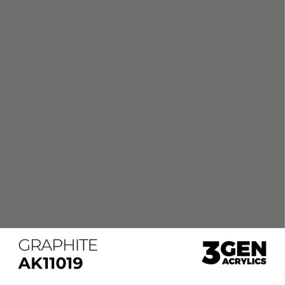 AK Interactive 3G Acrylic Paint: Graphite