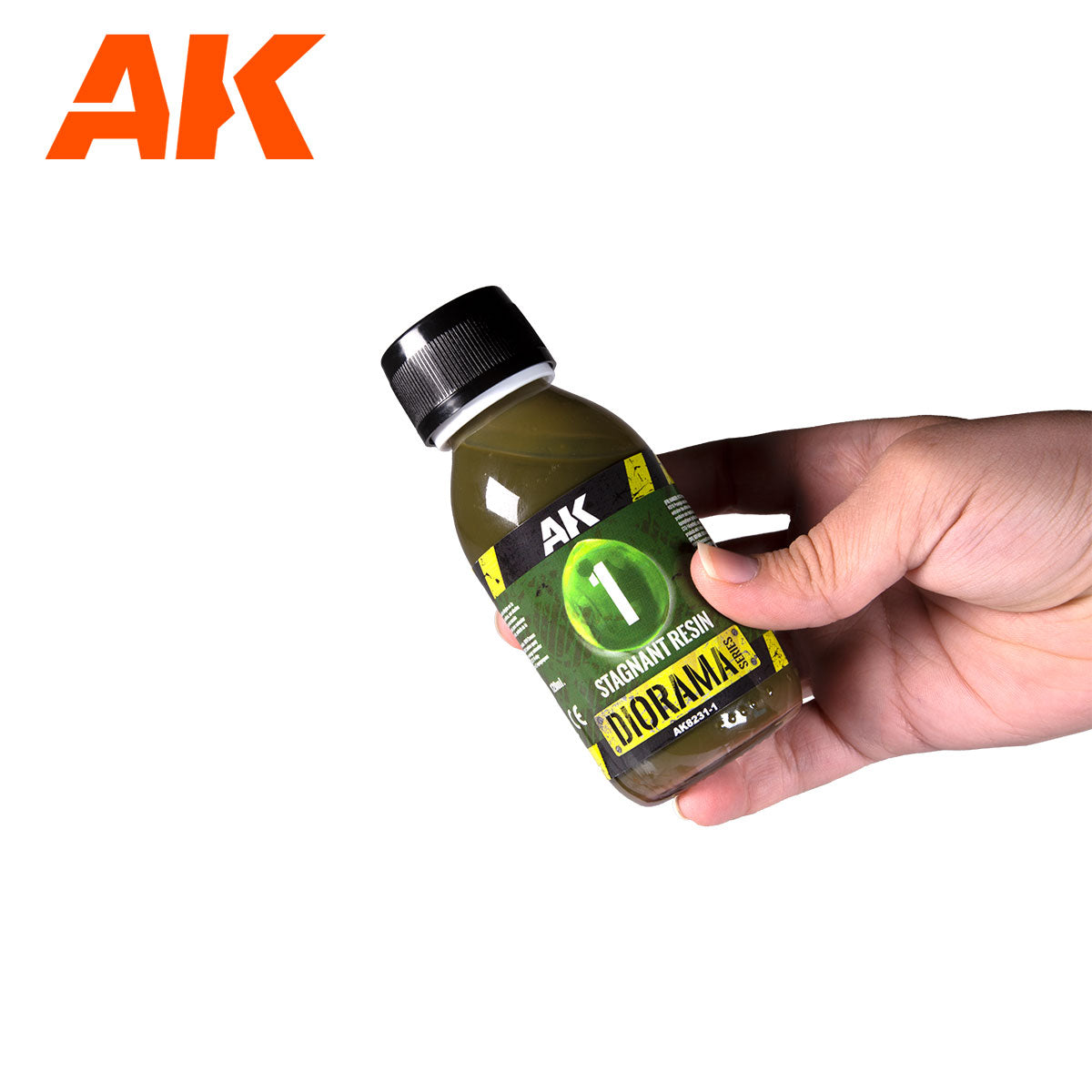 AK Interactive RESIN STANDING WATER – 2 components epoxy resin 180ML