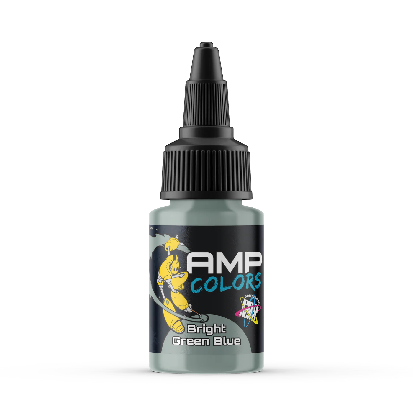 Monument Hobbies - Pro Acryl Paint, AMP Colors: Bright Green Blue