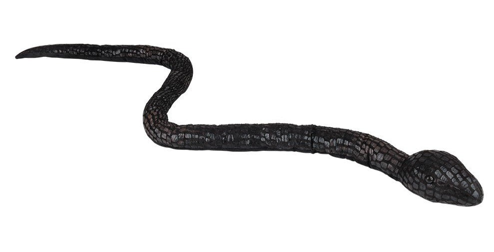 Black Eastern Indigo Snake Plush