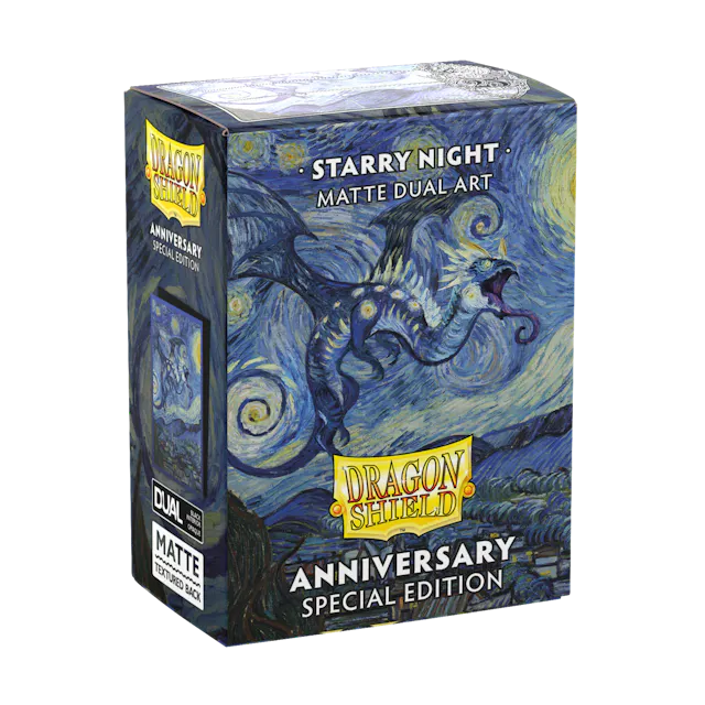 Dragon Shield - 25th Anniversary Special Edition: Starry Night Matte Dual Sleeves (100)