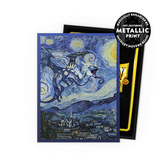 Dragon Shield - 25th Anniversary Special Edition: Starry Night Matte Dual Sleeves (100)