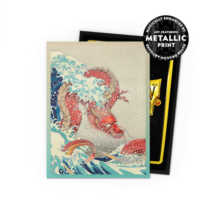 Dragon Shield - 25th Anniversary Special Edition: Great Wave Matte Dual Sleeves (100)