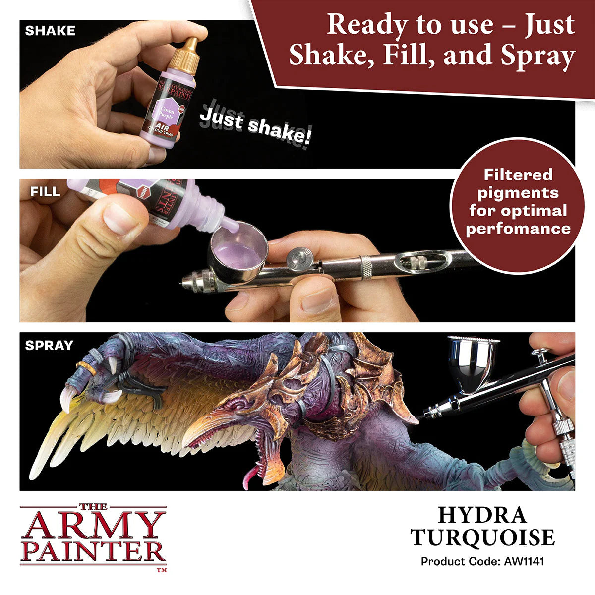 The Army Painter - Air Colour Triad Hydra Turquoise