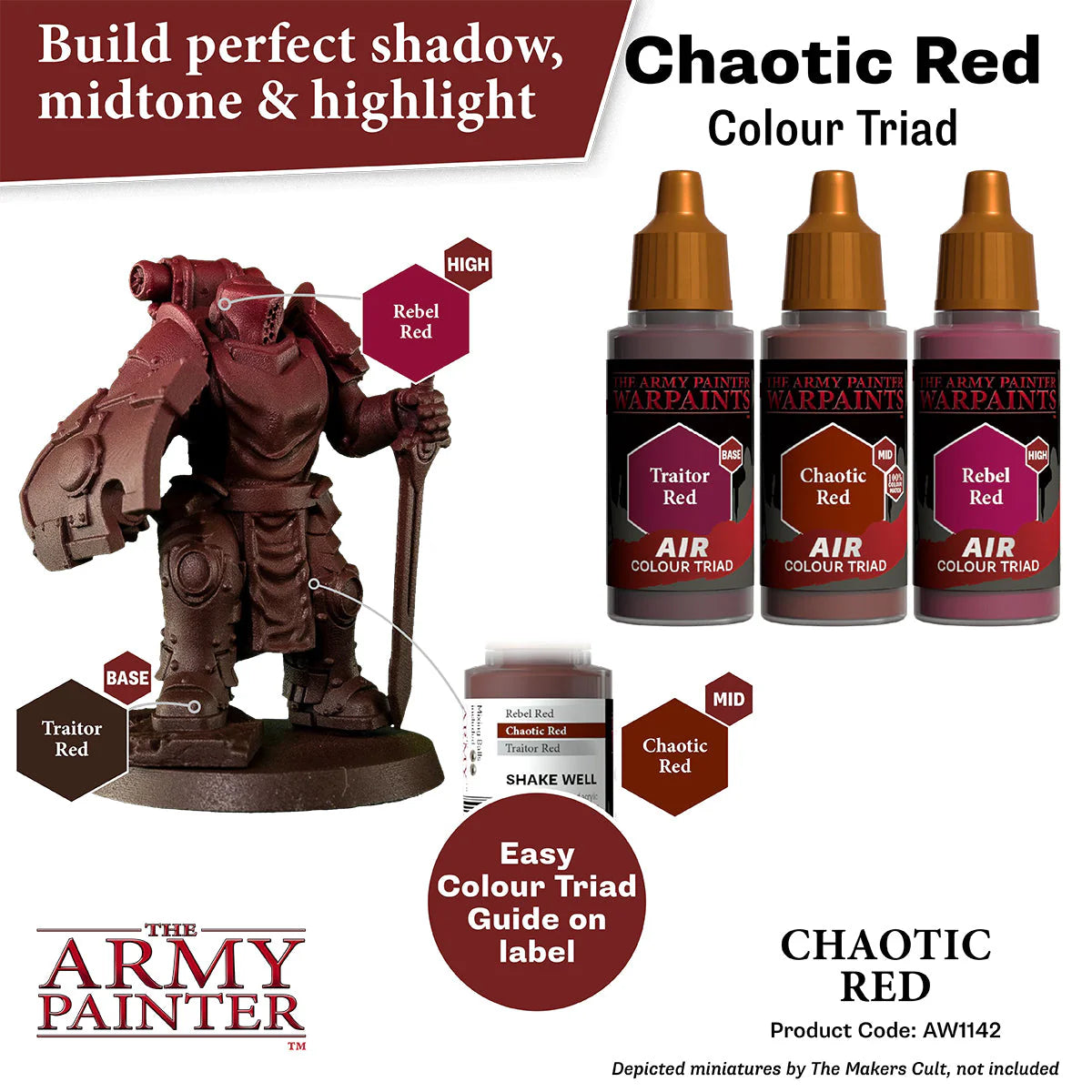 The Army Painter - Air Colour Triad Chaotic Red