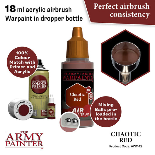 The Army Painter - Air Colour Triad Chaotic Red