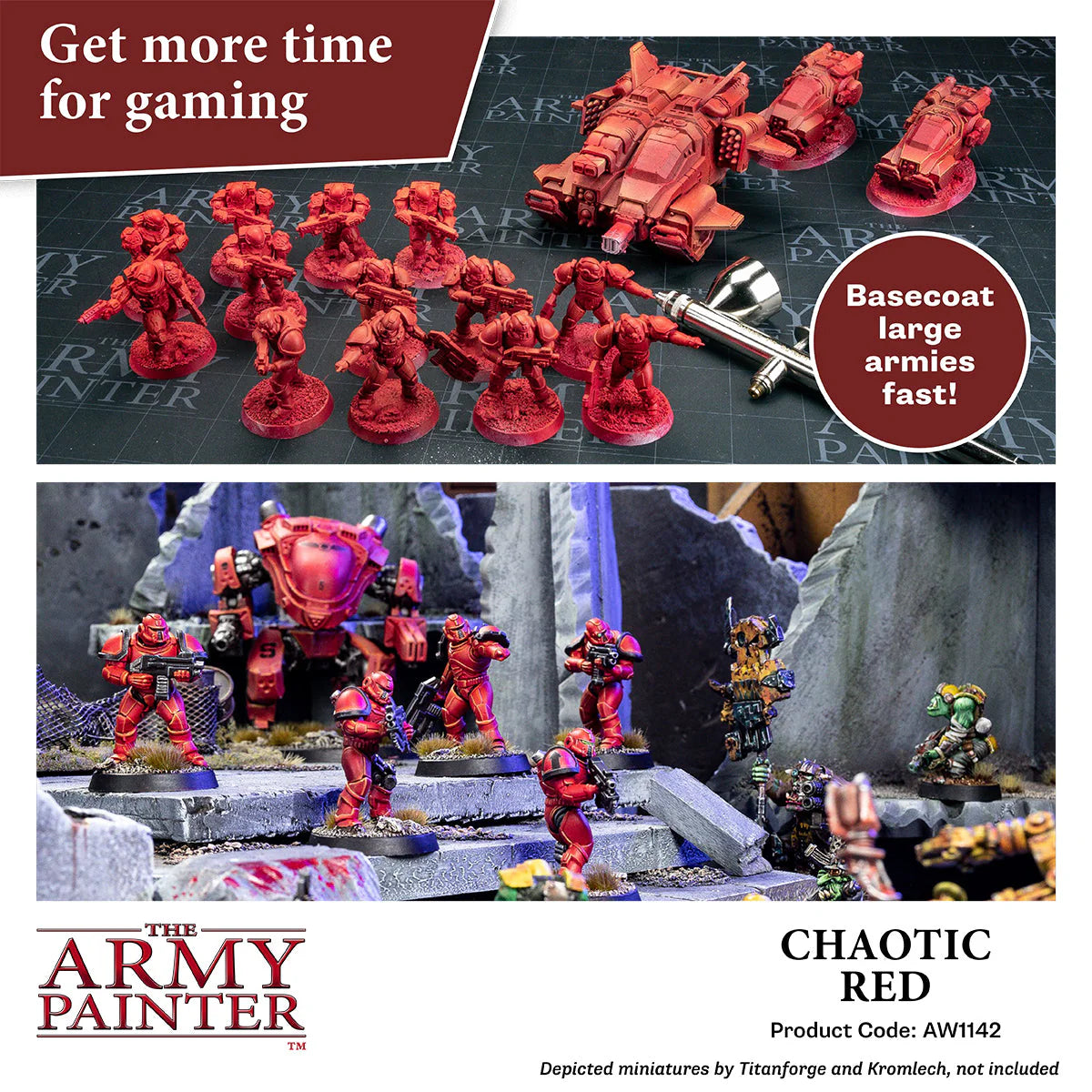 The Army Painter - Air Colour Triad Chaotic Red