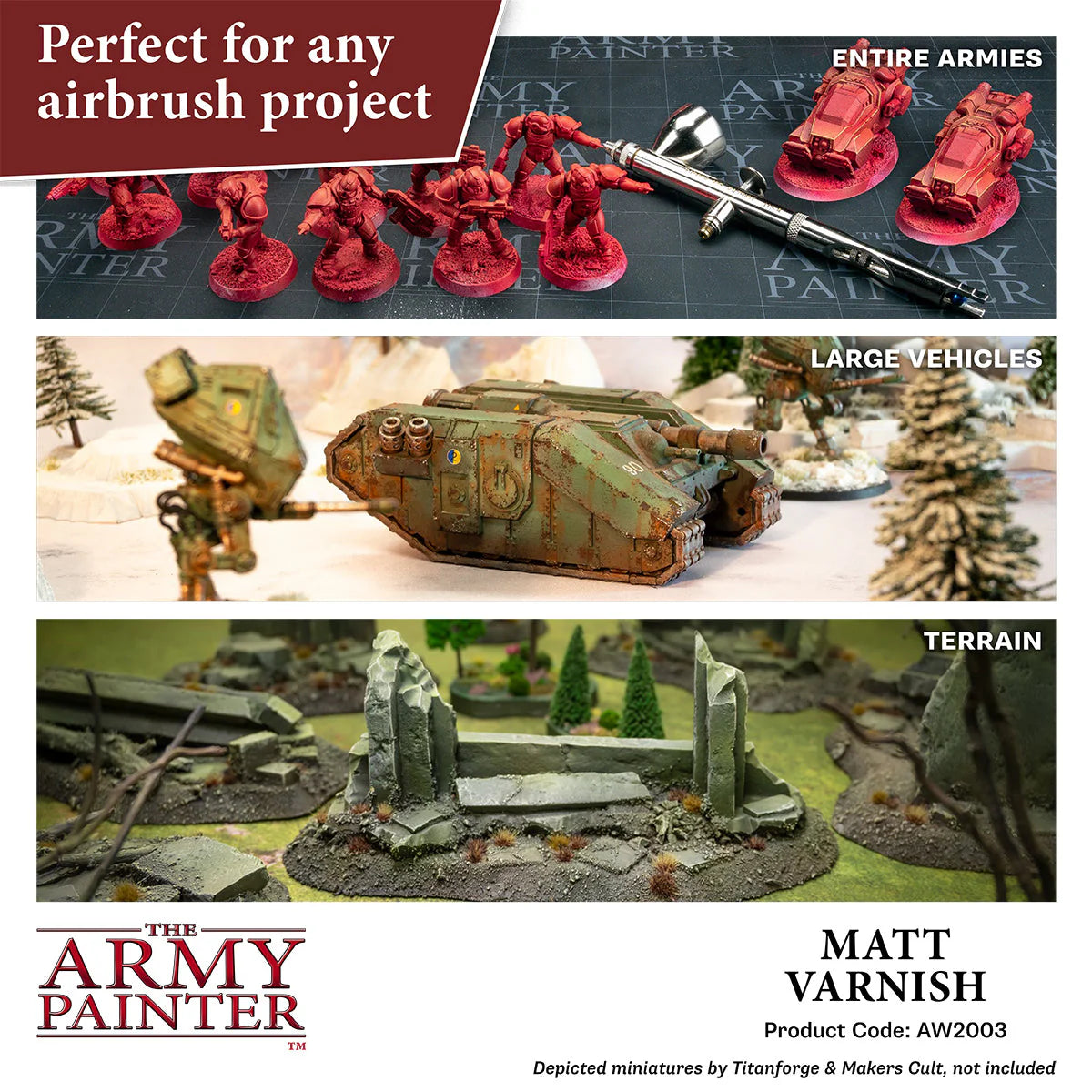 The Army Painter - Air Matt Varnish