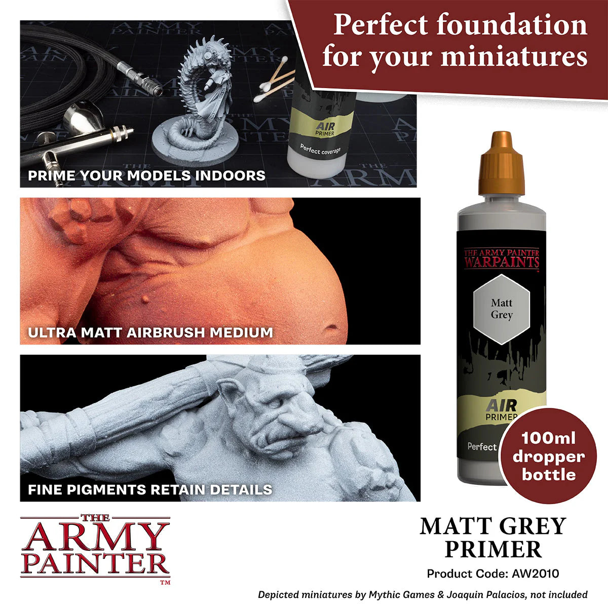 The Army Painter - Air Primer Matt Grey