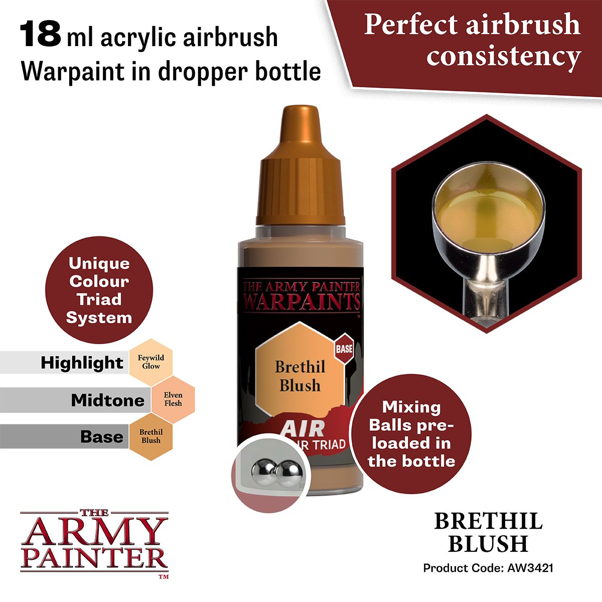 The Army Painter - Air Colour Triad Brethil Blush