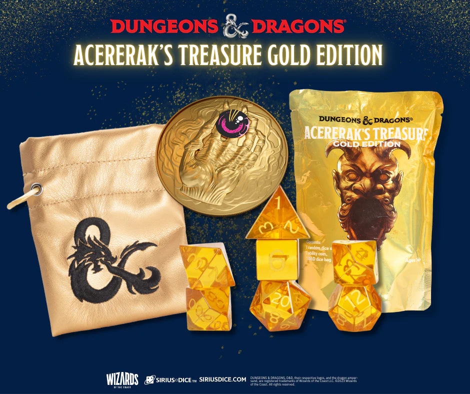 D&D Acererak's Treasure Packs: Gold Edition