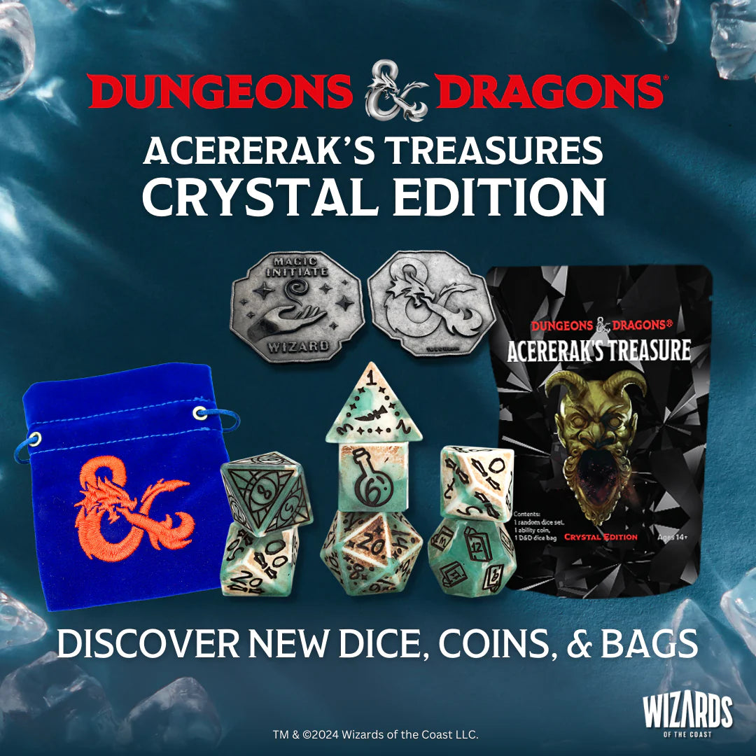 D&D Acererak's Treasure Packs: Crystal Edition
