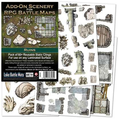 Add On Scenery for RPG Maps: Ruins