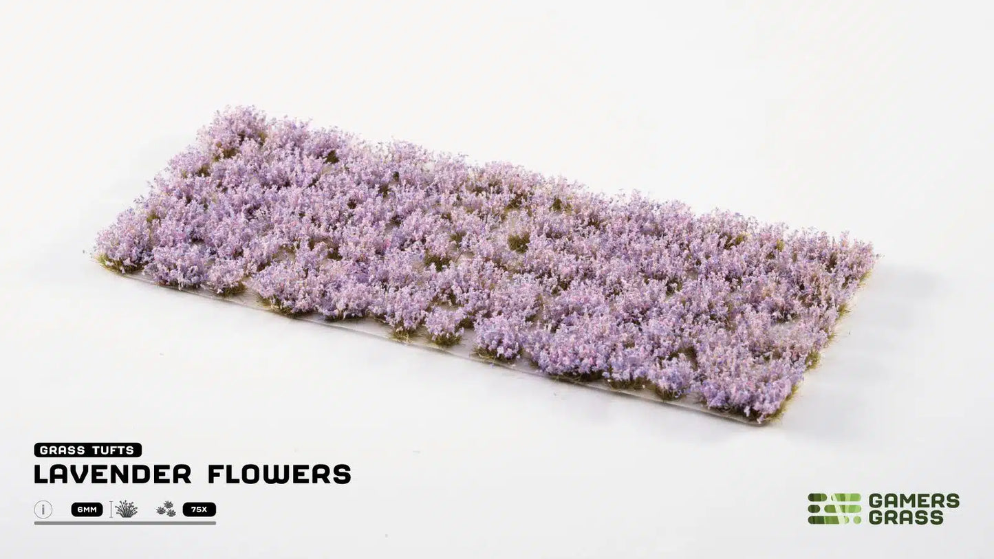 Gamers Grass:  Lavender Flowers