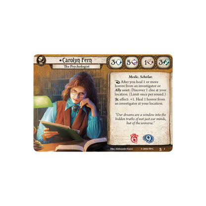 Arkham Horror: The Card Game - Carolyn Fern Investigator Deck