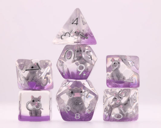 Foam Brain - Cozy Cat Dice Set