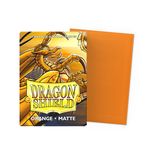Dragon Shields Japanese: (60) Matte Orange