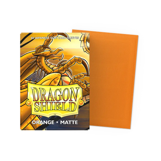 Dragon Shields Japanese: (60) Matte Orange