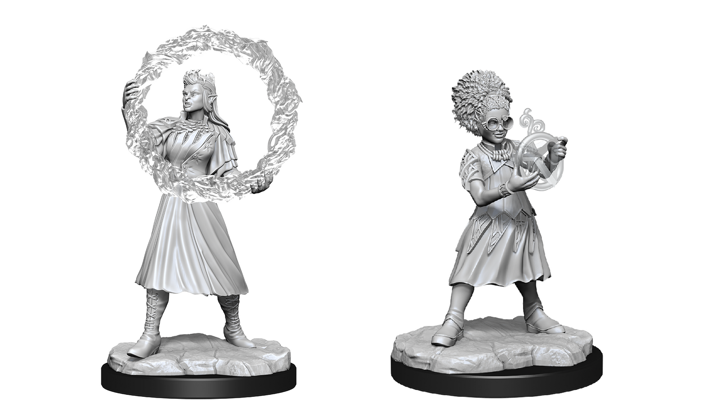 Magic The Gathering Unpainted Miniatures: Rootha & Zimone