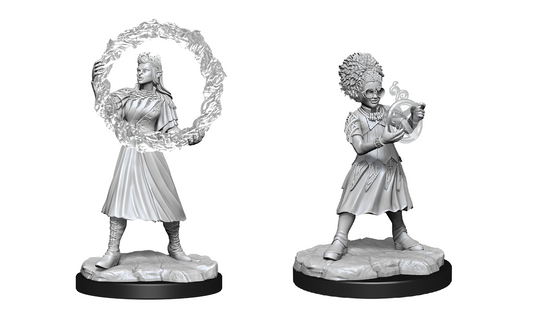 Magic The Gathering Unpainted Miniatures: Rootha & Zimone