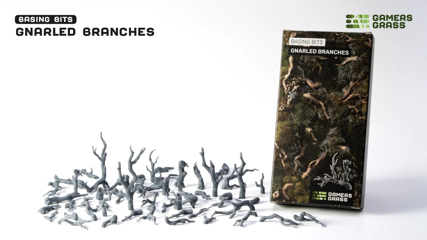 Gamers Grass Gnarled Branches Basing Bits