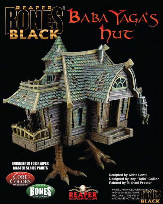 Reaper Bones Black - Baba Yaga's Hut Box Set