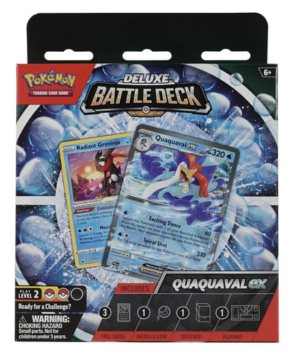 Pokemon Meowscarada ex / Quaquaval ex Deluxe Battle Deck