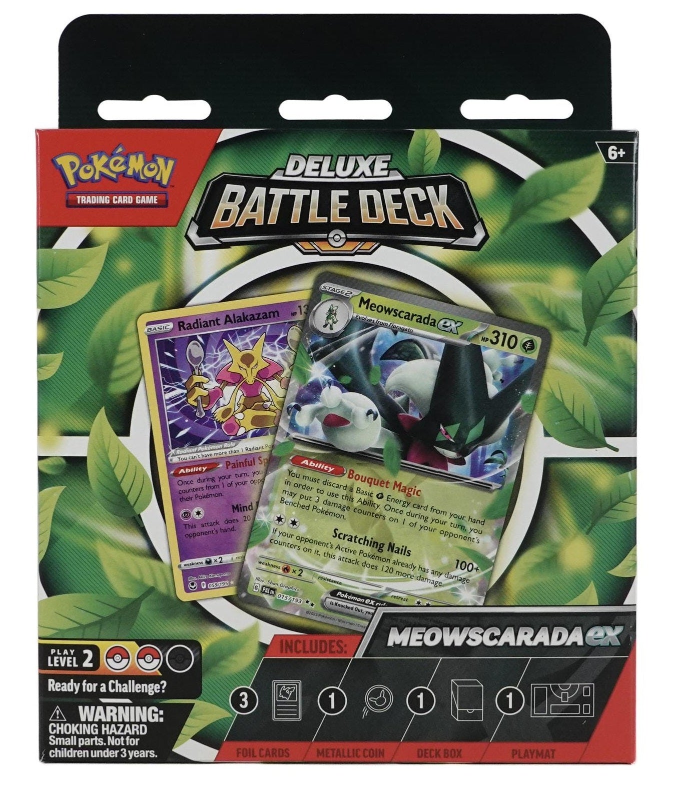 Pokemon Meowscarada ex / Quaquaval ex Deluxe Battle Deck