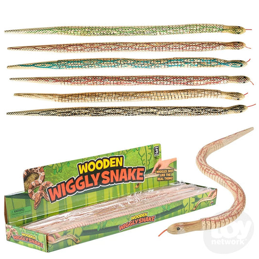 Wooden Wiggly Snake