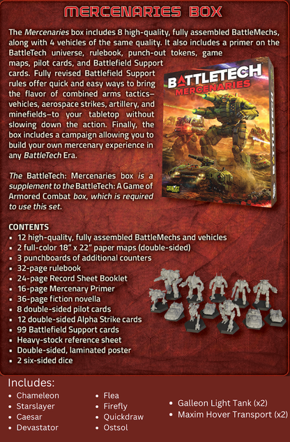 BattleTech - Mercenaries Box Set