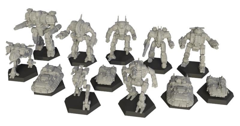 BattleTech - Mercenaries Box Set