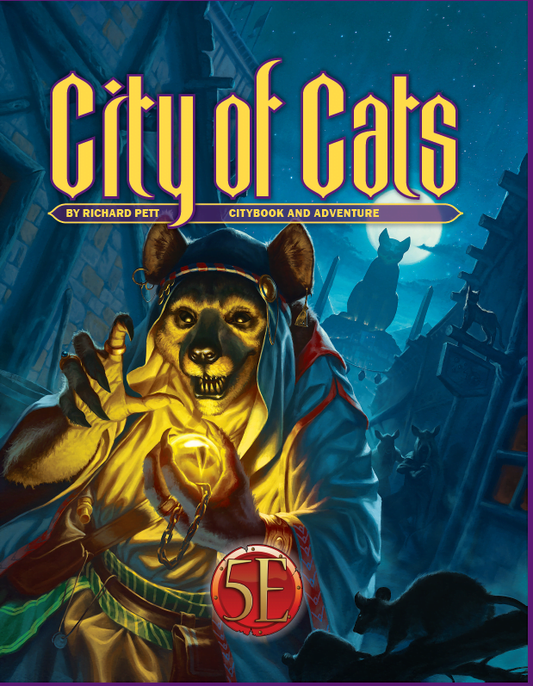 City of Cats: 5E Citybook and Adventure