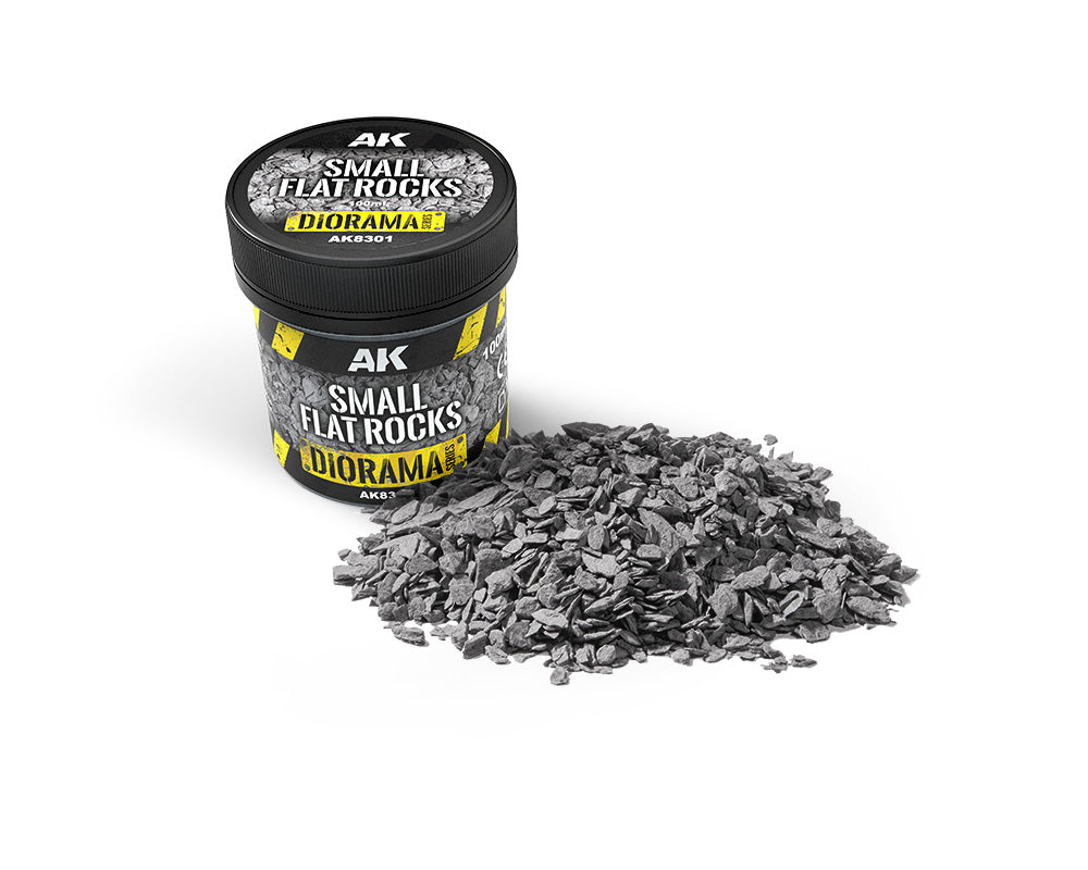AK Interactive - Small Flat Rocks - 100ml