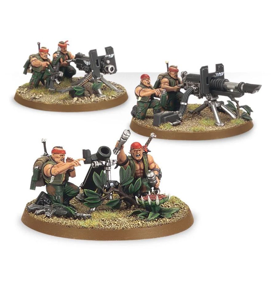 40K - Astra Militarum, Catachan Heavy Weapon Squad