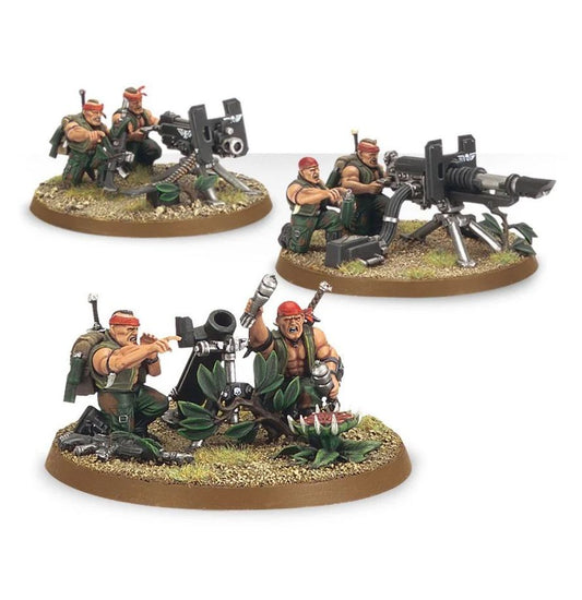 40K - Astra Militarum, Catachan Heavy Weapon Squad