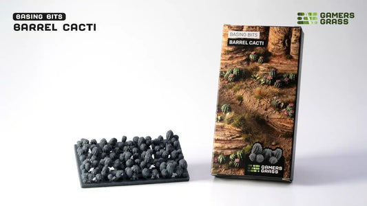 Gamers Grass Barrel Cacti Basing Bits